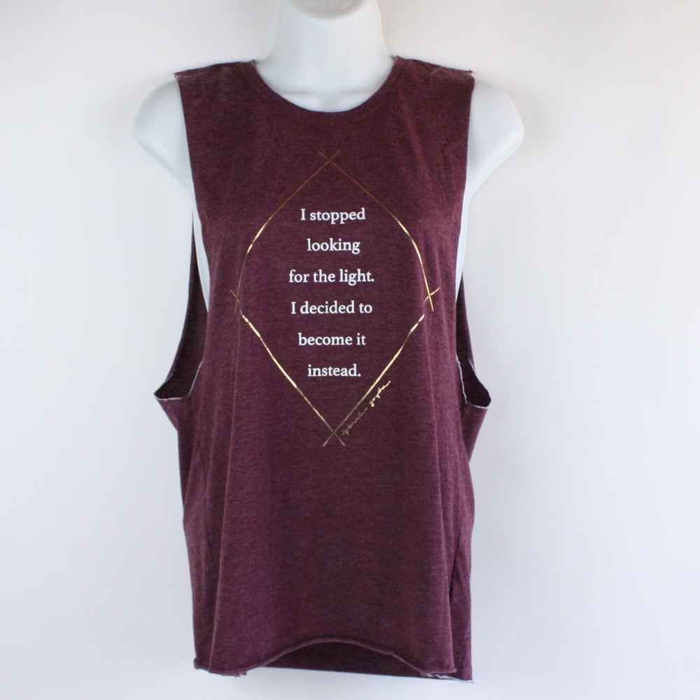 Spiritual Gangster Become The Light Muscle Tank